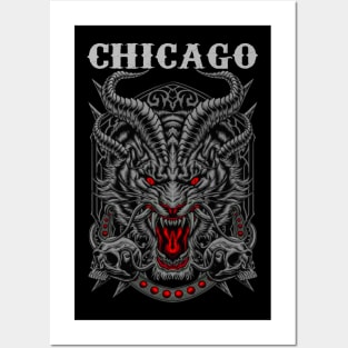 CHICAGO BAND DESIGN Posters and Art